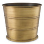Planter Hortus Vintage Brass Finish