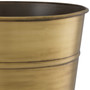Planter Hortus Vintage Brass Finish