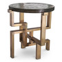 Side Table Gee Vintage Brass Finish