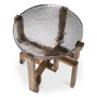 Side Table Gee Vintage Brass Finish