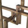 Side Table Gee Vintage Brass Finish