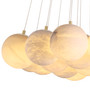 Chandelier Sphinx L Antique Brass Finish