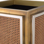 Planter Tropea Vintage Brass Finish