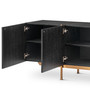 Dresser Bazilian Charcoal Grey Oak Veneer