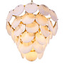 Chandelier Clementina Antique Brass Finish
