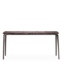 Console Table White House Brown Marble