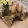 Coffee Table Angelico Vintage Brass Finish