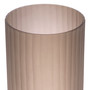 Vase Haight L Frosted Brown