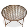 Coffee Table Sorrento Antique Brass Finish