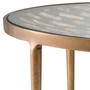 Coffee Table Sorrento Antique Brass Finish