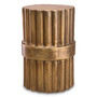 Side Table Padua L Antique Brass Finish