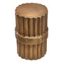 Side Table Padua L Antique Brass Finish