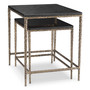 Side Table Ferndale Black Granite Set of 2
