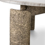 Coffee Table Bodega Antique Brass Finish