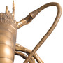 Object Lobster Vintage Brass Finish