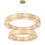 Chandelier Monari Antique Brass Finish