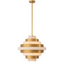 Chandelier Lazzari Antique Brass Finish