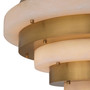 Chandelier Lazzari Antique Brass Finish
