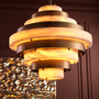 Chandelier Lazzari Antique Brass Finish