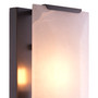 Wall Lamp Ortiz Alabaster/Bronze Highlight Finish
