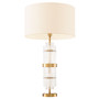 Table Lamp East Antique Brass Finish
