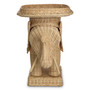Side Table Elephant Natural Rattan