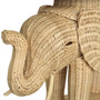Side Table Elephant Natural Rattan