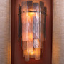 Wall Lamp Greyson Antique Brass Finish