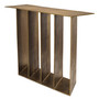 Console Table San Vito Vintage Brass Finish