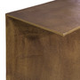Console Table San Vito Vintage Brass Finish