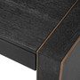 Desk Rovigo Charcoal Grey Oak Veneer
