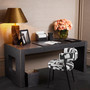 Desk Rovigo Charcoal Grey Oak Veneer