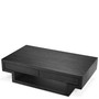 Coffee Table Rialto Charcoal Grey Oak Veneer