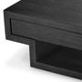 Coffee Table Rialto Charcoal Grey Oak Veneer