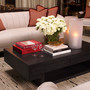 Coffee Table Rialto Charcoal Grey Oak Veneer