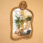 Mirror Vincenso Antique Gold Finish