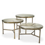 Coffee Table Baldovini Handmade Glass Set of 3