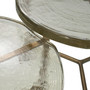 Coffee Table Baldovini Handmade Glass Set of 3