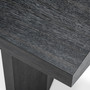 Console Table Tiburon Charcoal Grey Oak Veneer