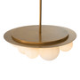 Chandelier Orsini White Glass