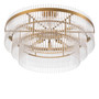 Ceiling Lamp East Antique Brass Finish