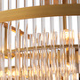 Ceiling Lamp East Antique Brass Finish