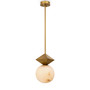 Pendant Elko Antique Brass Finish