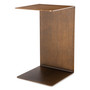Side Table Panarea Brushed Brass Finish