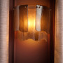 Wall Lamp Asinara Smoke Glass