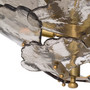 Chandelier Florina Smoke Glass