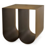 Side Table Rafaello Brushed Brass Finish