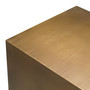 Side Table Rafaello Brushed Brass Finish