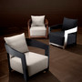 Chair Rubautelli Walnut Veneer/Loki Natural
