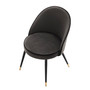 Dining Chair Cooper Roche Dark Grey Velvet Set of 2